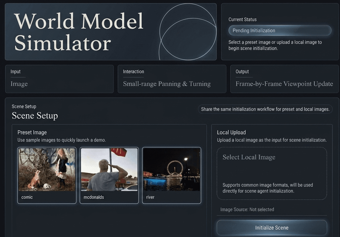 WorldFM 3D spatial perception demo